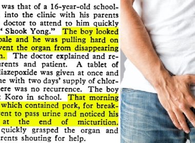 koro epidemic singapore genital shrinking