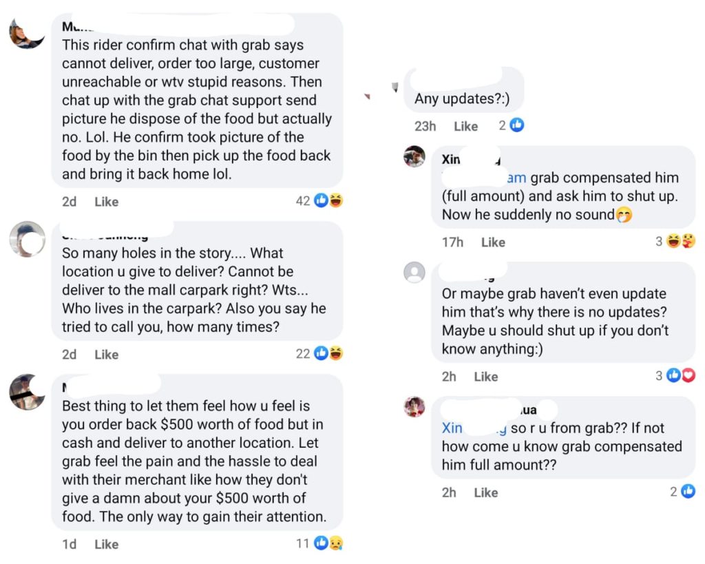 Grabfood_order_from_shake_shack_thrown_away_at_jewell_FB_comments