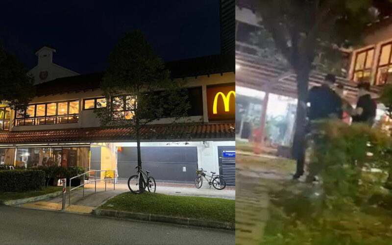 false_bomb_hoax_in_yishun_McDonald's_outlet