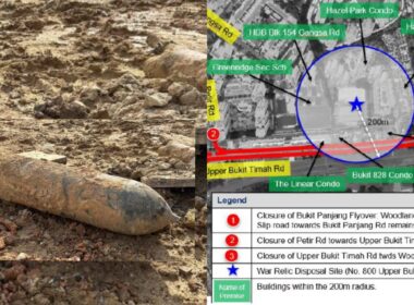 WWII_Aerial_Bomb_Found_in_Singapore