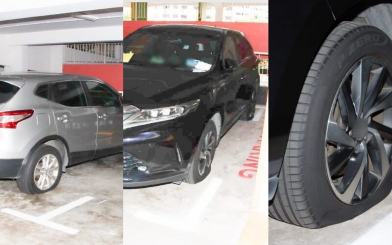 NUS-student-allegedly-deflated-tyres-of-cars-in-singapore-arrested-charged