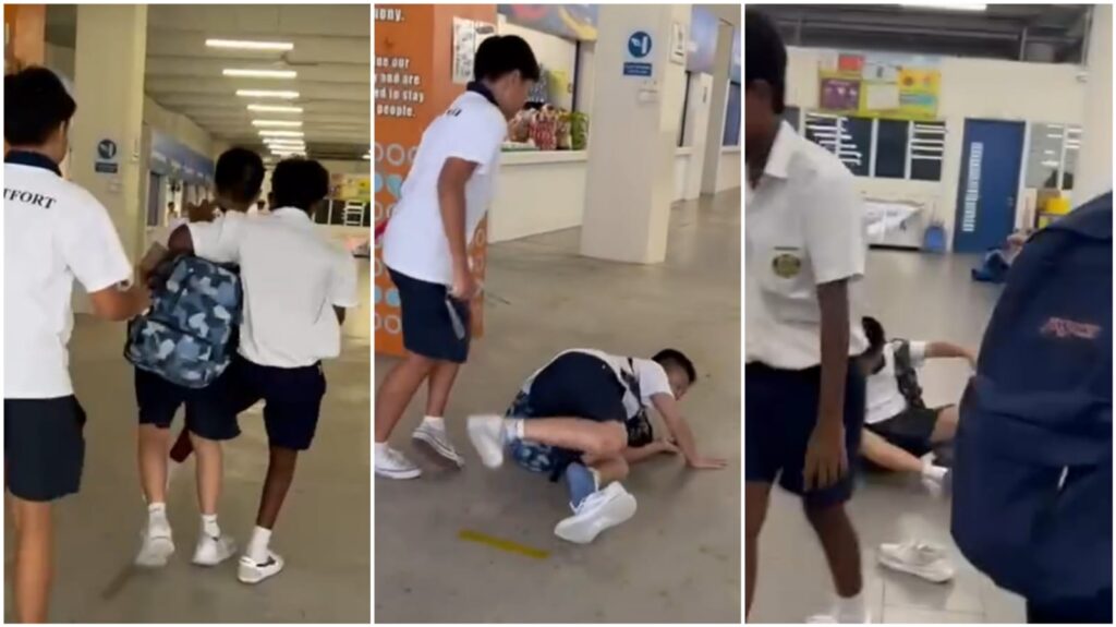 Bullying-incident-montfort-secondary-students-singapore